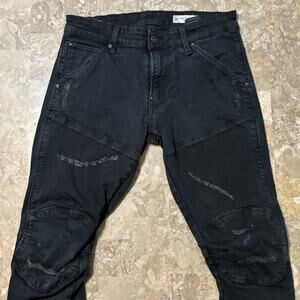 G Star Raw Jeans Mens 31x30 (Fits 31x29) 5620 3D Super Slim Restored Biker Moto